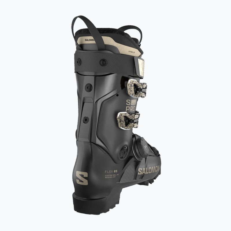 Women's ski boots Salomon S/PRO Supra S Boa 85 W black/beluga met/light bronze met 2