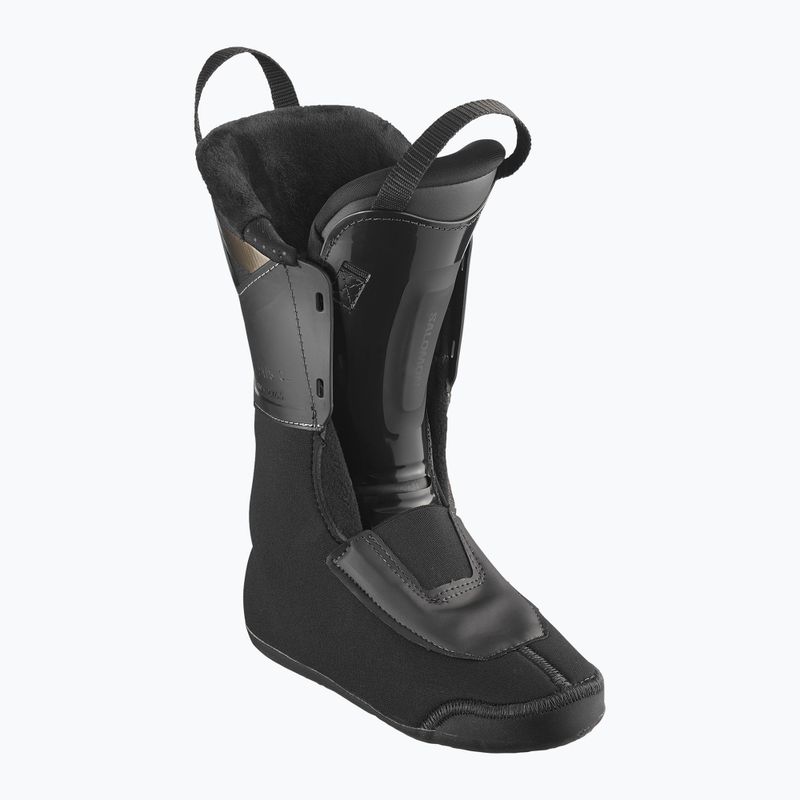 Women's ski boots Salomon S/PRO Supra S Boa 85 W black/beluga met/light bronze met 5