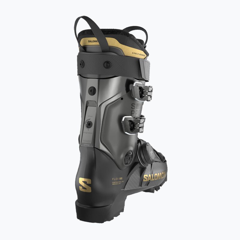 Women's ski boots Salomon S/PRO Supra S Boa 95 W black/beluga met/gold met 3