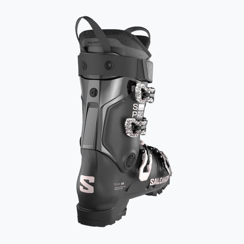 Women's ski boots Salomon S/PRO Supra 85 W black/black/lilac ash 2
