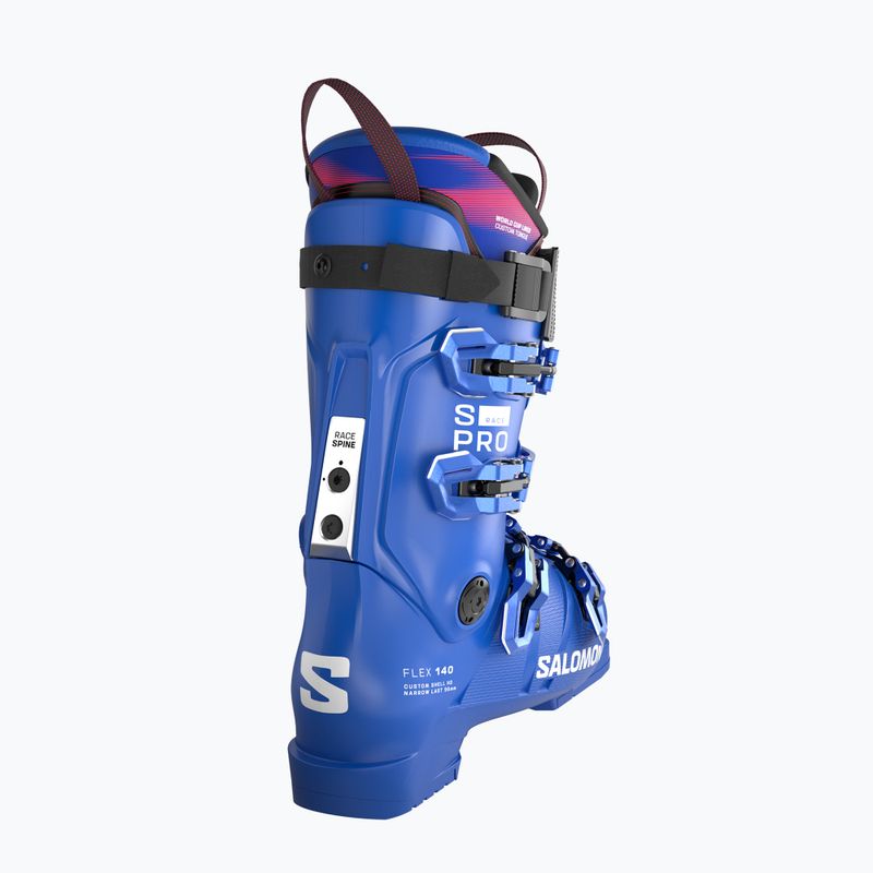 Men's ski boots Salomon S/Pro Race 140 race blue/white/equipe red 3