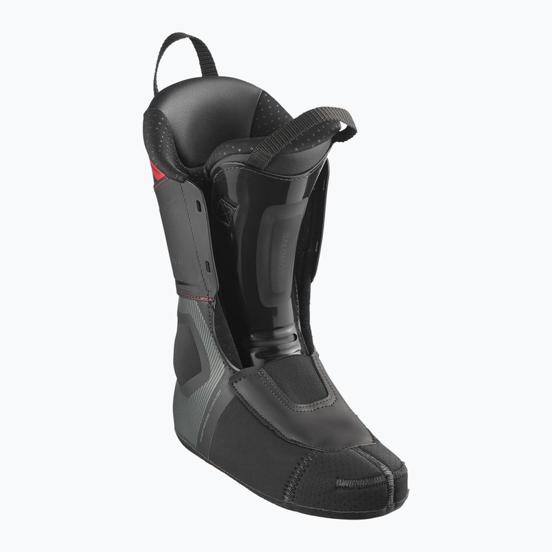 Men's ski boots Salomon S/PRO Supra 110 black/samba met/beluga met 5