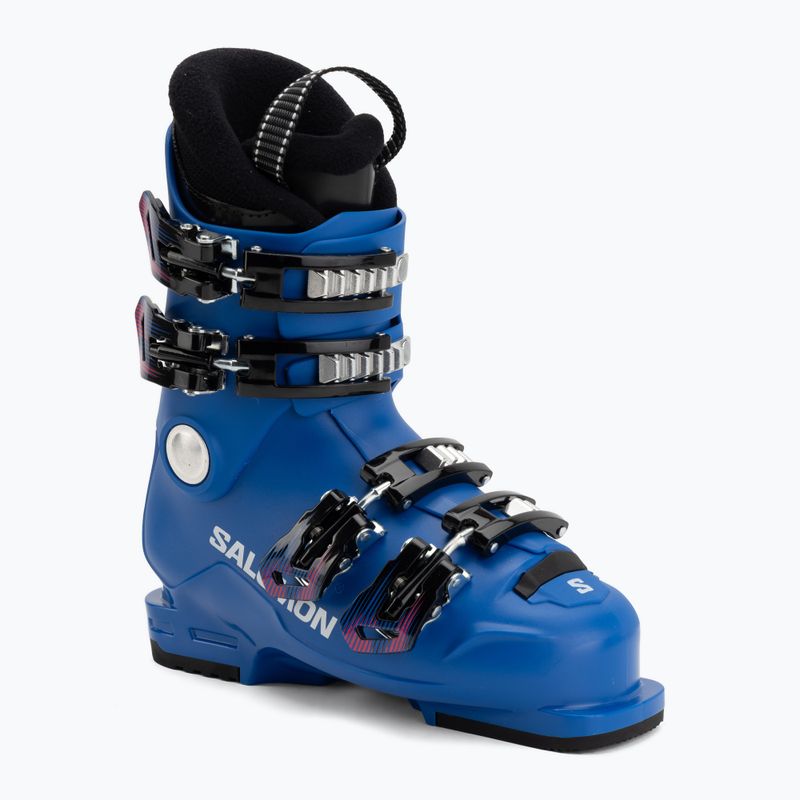 Children's ski boots Salomon Equipe 60T M Jr race blue/white/equipe red
