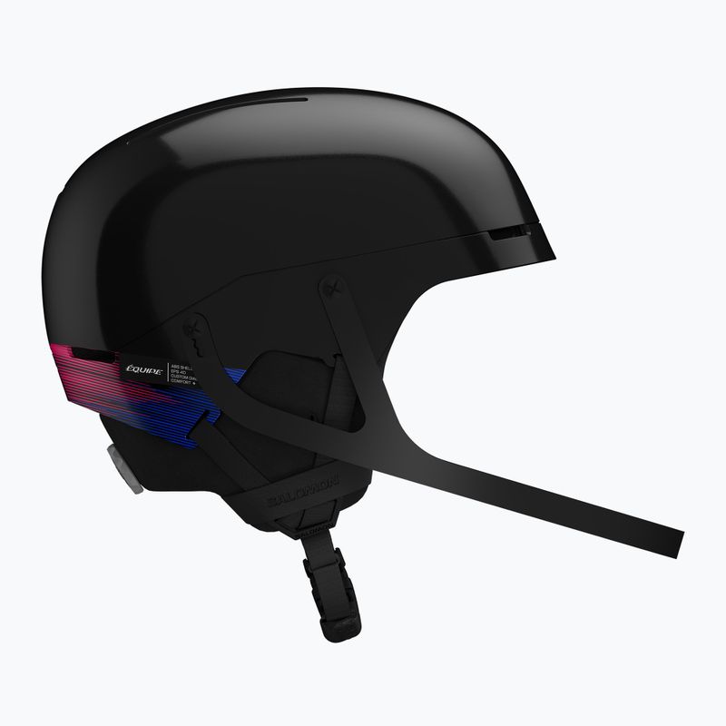 Ski helmet Salomon Equipe Pro SL Black/Race Blue 2