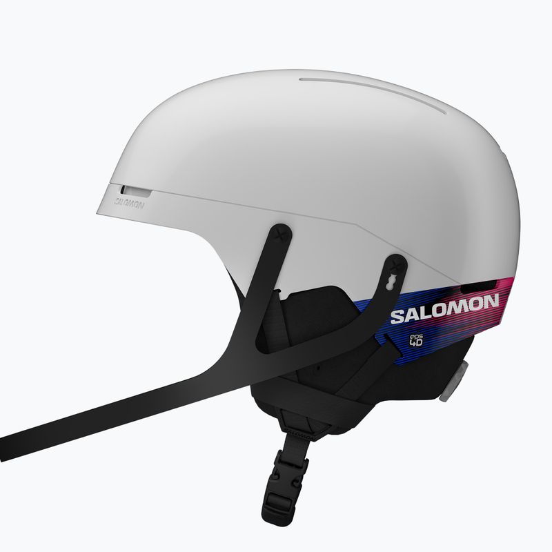 Ski helmet Salomon Equipe Pro SL White/Race Blue 3