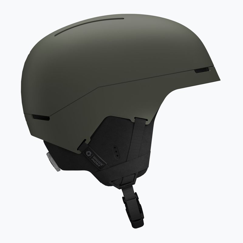 Ski helmet Salomon Brigade Index castor gray 2