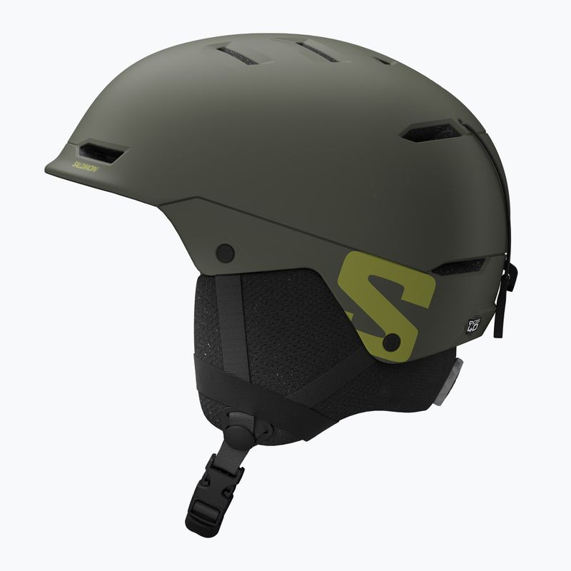 Children's ski helmet Salomon Husk Jr castor gray 3