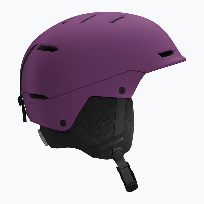 Children's ski helmet Salomon Husk Jr pansy 2