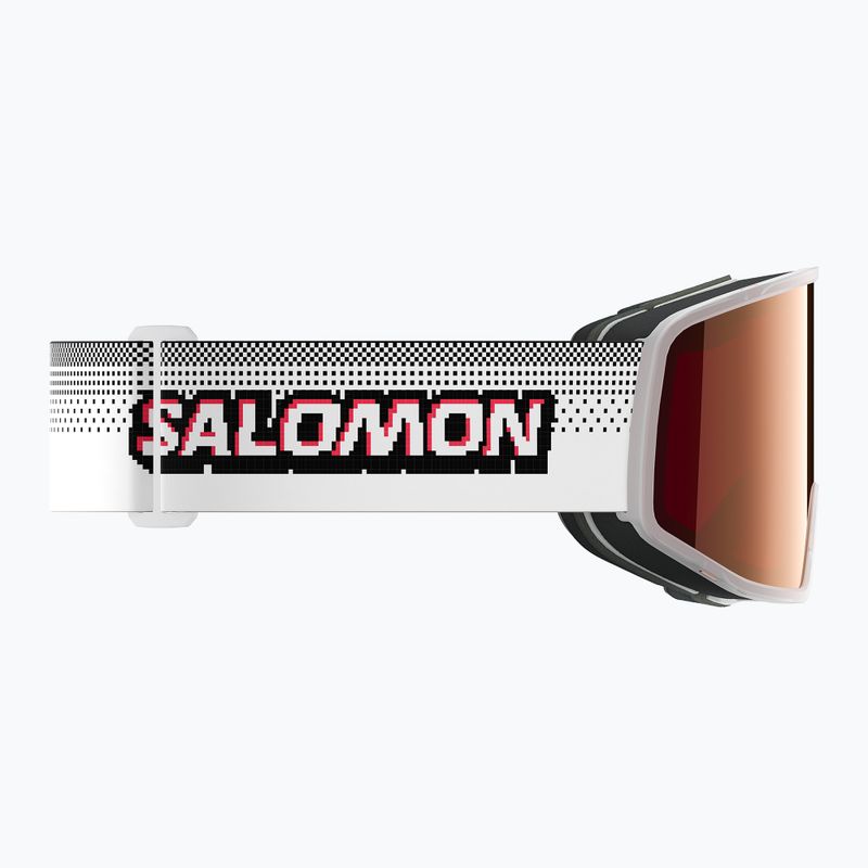 Ski goggles Salomon Sentry Pro Sigma S3 translucent frozen/sigma fire red 5