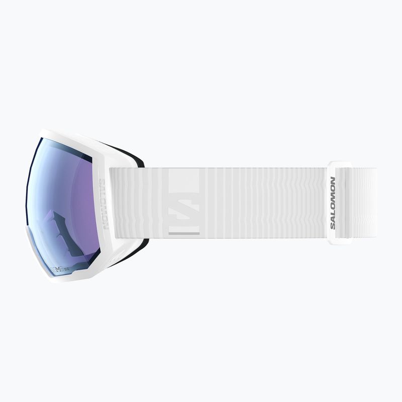 Ski goggles Salomon Radium Pro Outline Sigma Photo S1-S3 white/sigma photo sky blue 4