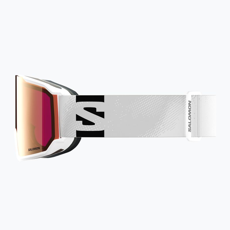 Ski goggles Salomon S/View 3 S2 white/ml lruby 4