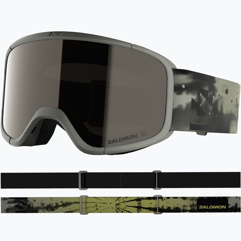 Ski goggles Salomon Aksium 2.0 S S3 castor gray/ml black 2