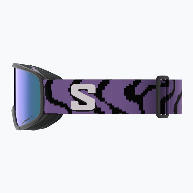 Ski goggles Salomon Aksium 2.0 S S2 black pansy/ml mid blue 4
