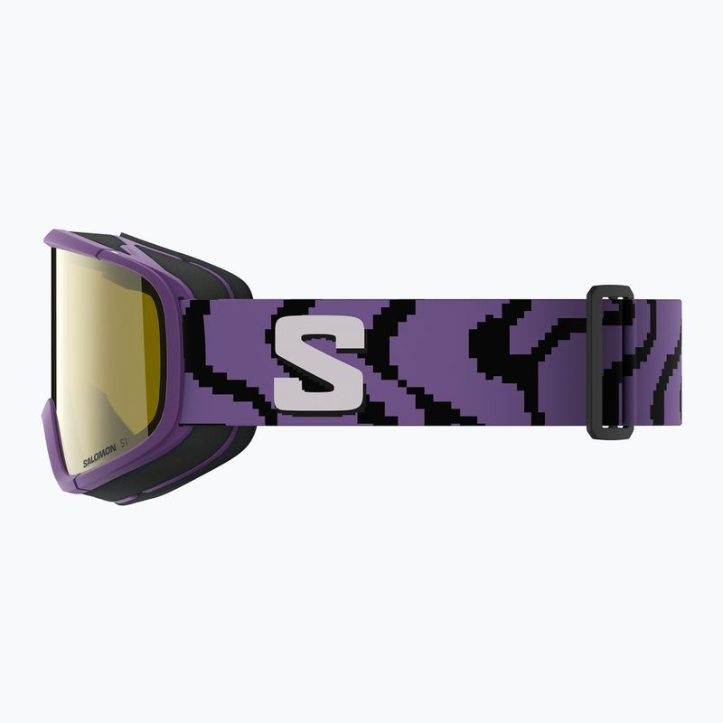 Children's ski goggles Salomon Lumi Acces Jr S1 pansy/flash yellow 4