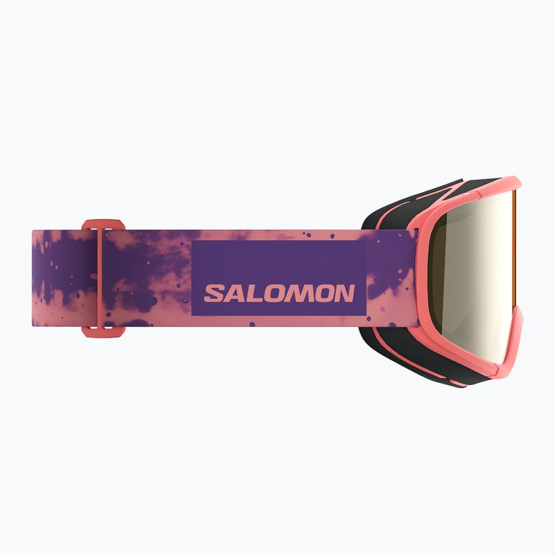 Children's ski goggles Salomon Lumi Acces Jr S2 sun kissed coral/flash gold 5
