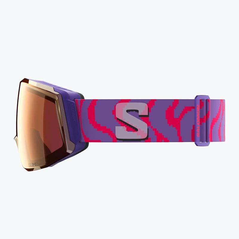 Ski goggles Salomon Skarn Prime Sigma S2+S1 ultra violet/sigma copper/sigma clear pink 4