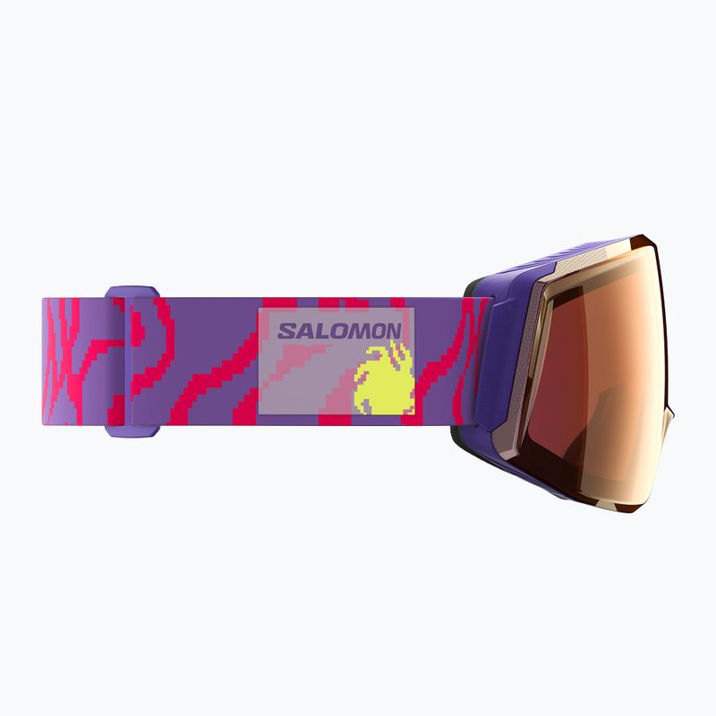 Ski goggles Salomon Skarn Prime Sigma S2+S1 ultra violet/sigma copper/sigma clear pink 5