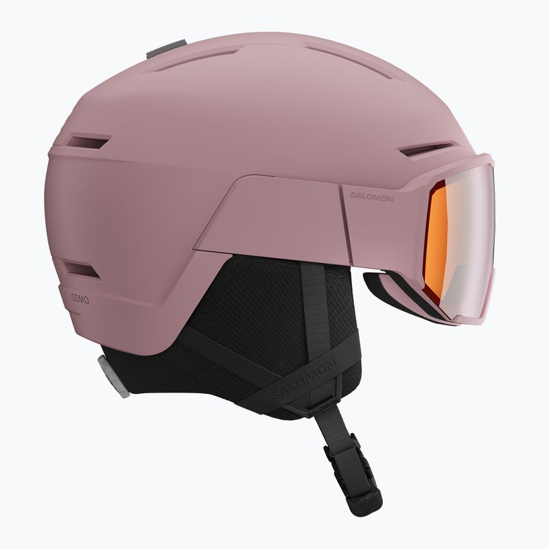 Ski helmet Salomon Osmo Dawn Pink/Flash Tonic/Orange 3
