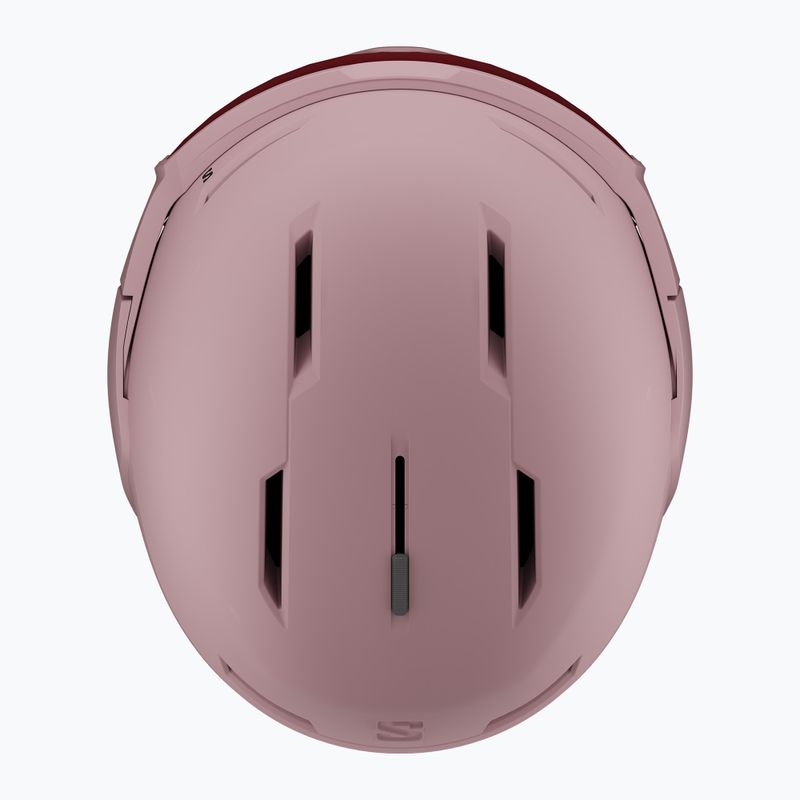 Ski helmet Salomon Osmo Dawn Pink/Flash Tonic/Orange 6