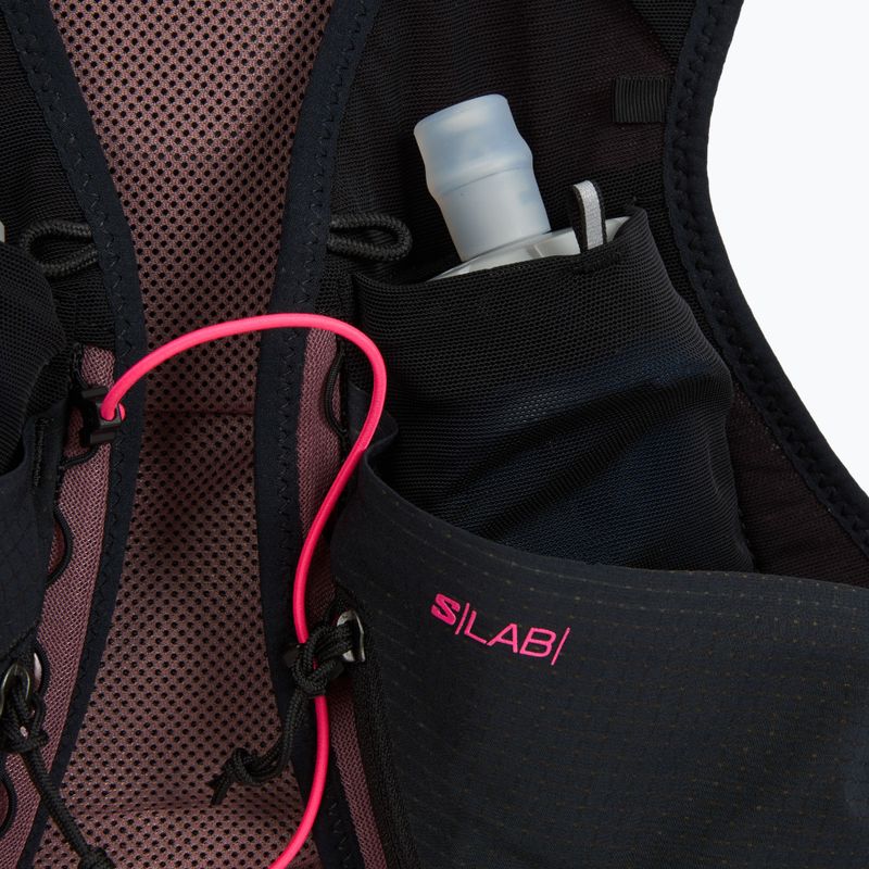 Running vest Salomon S/Lab Sense 6 Courtney Edition black/rose taupe 3