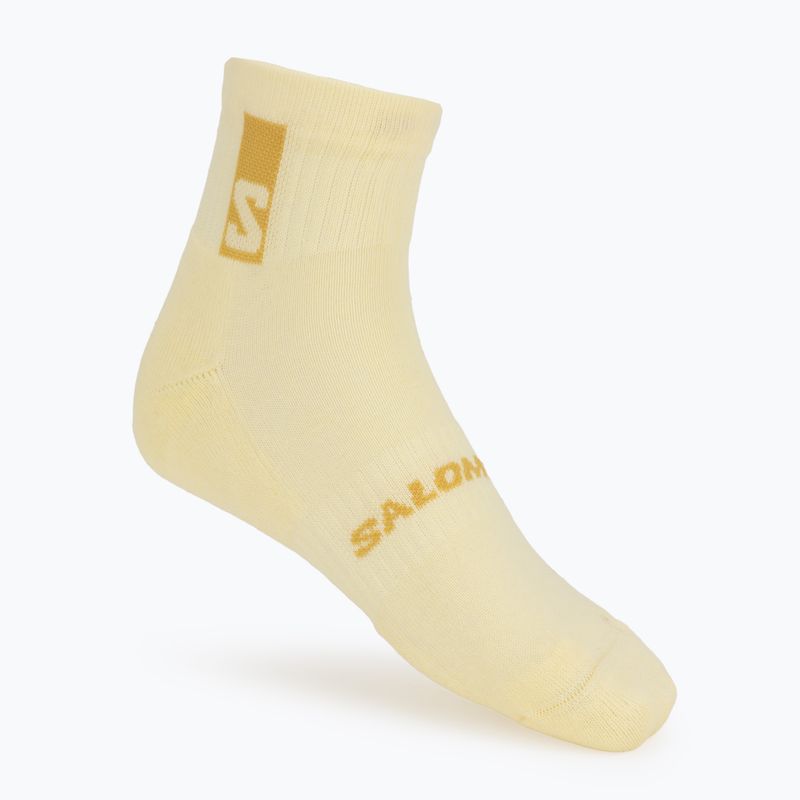 Socks Salomon Everyday Ankle 3 pack dusty yellow/sea foam/stormy weather 2