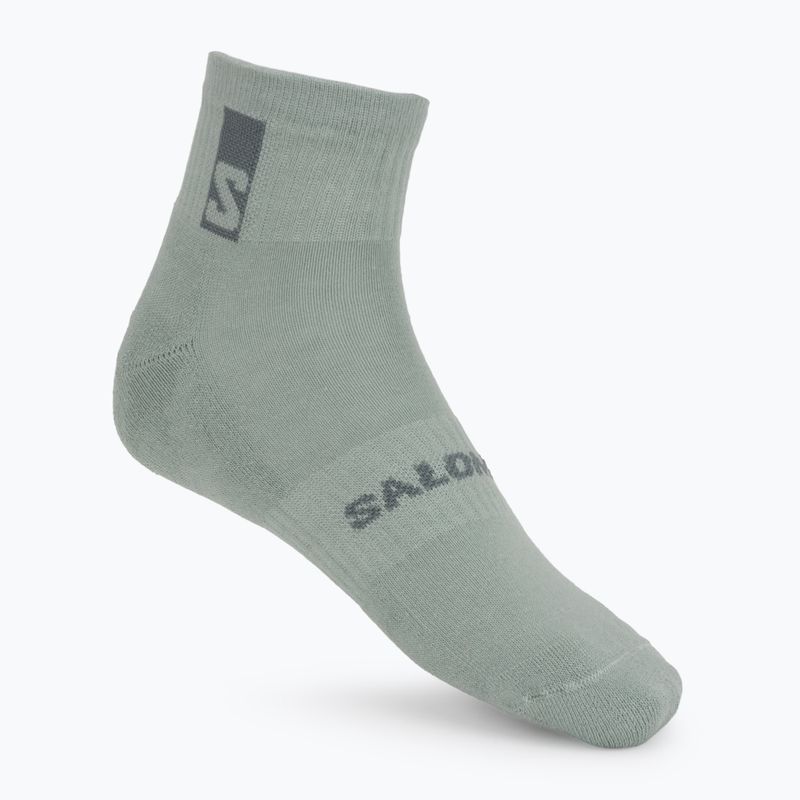 Socks Salomon Everyday Ankle 3 pack dusty yellow/sea foam/stormy weather 4