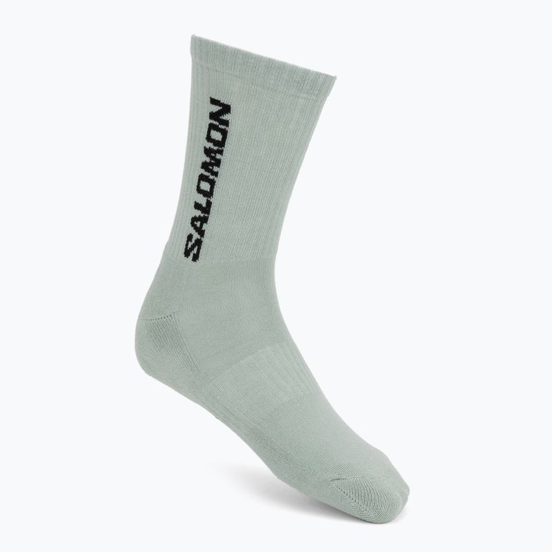 Socks Salomon Everyday Crew 3 pack stormy weather/sea foam/mustang 2