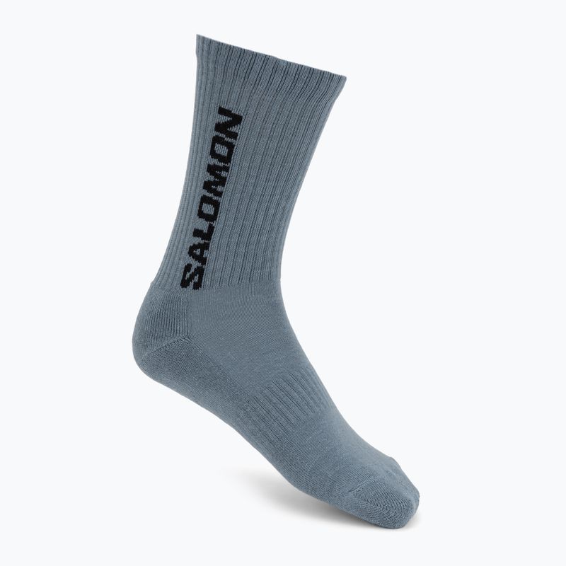 Socks Salomon Everyday Crew 3 pack stormy weather/sea foam/mustang 3