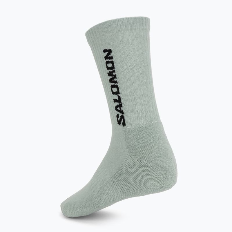 Socks Salomon Everyday Crew 3 pack stormy weather/sea foam/mustang 5