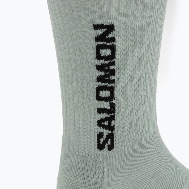 Socks Salomon Everyday Crew 3 pack stormy weather/sea foam/mustang 6