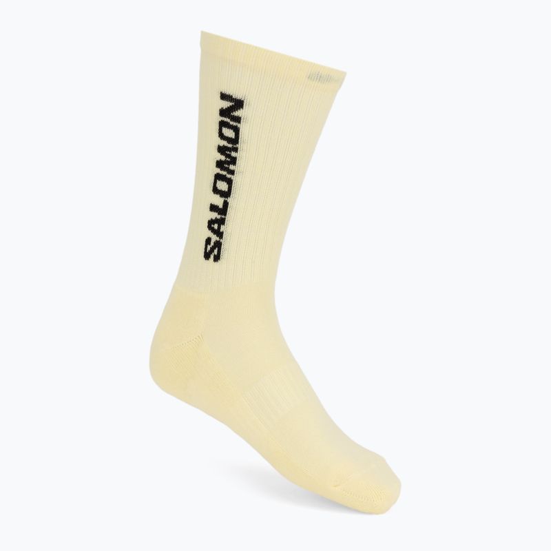 Socks Salomon Everyday Crew 3 pack brunnera blue/dusty yellow/icy pink 2