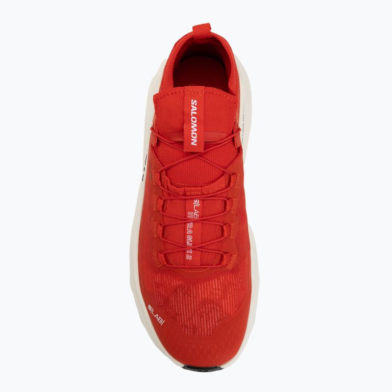 Running shoes Salomon LAB Ultra Glide 2 fieryred/vanillaice 5