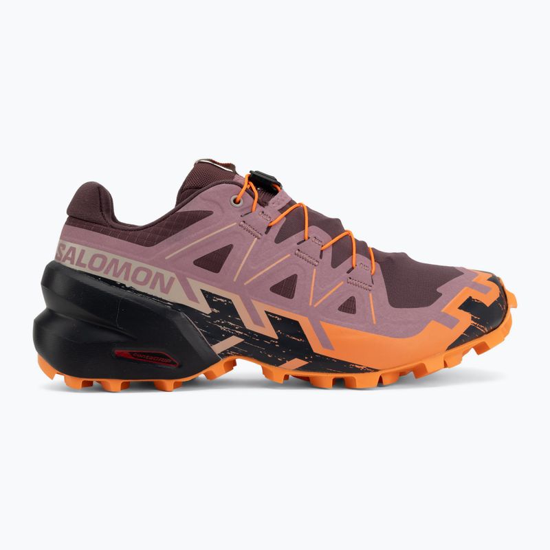 Women's running shoes Salomon Speedcross 6 huckleberry/dusky orchid 2