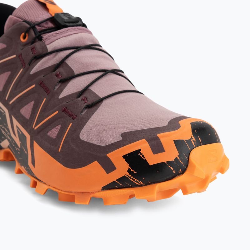 Women's running shoes Salomon Speedcross 6 GTX dusky orchid/huckleberry 7