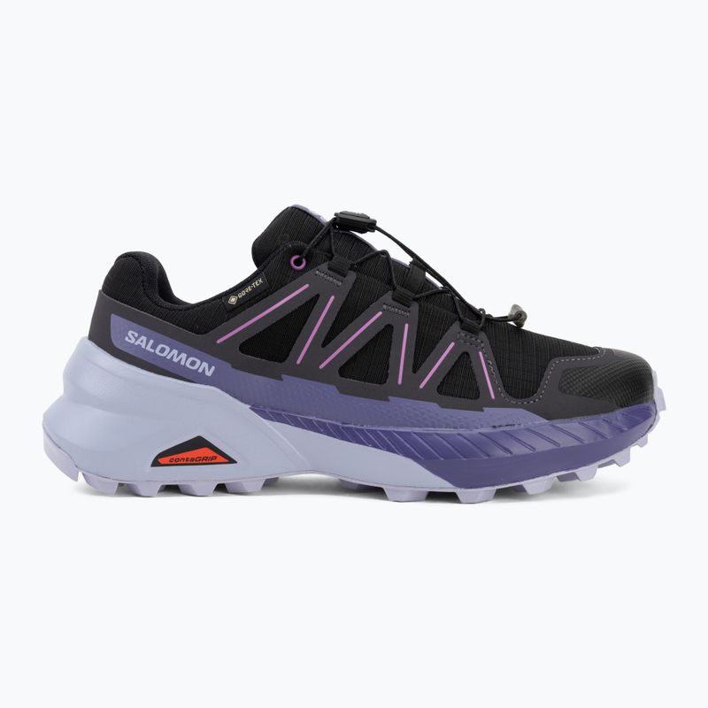 Women's running shoes Salomon Speedcross Peak GTX black/cosmic sky 2
