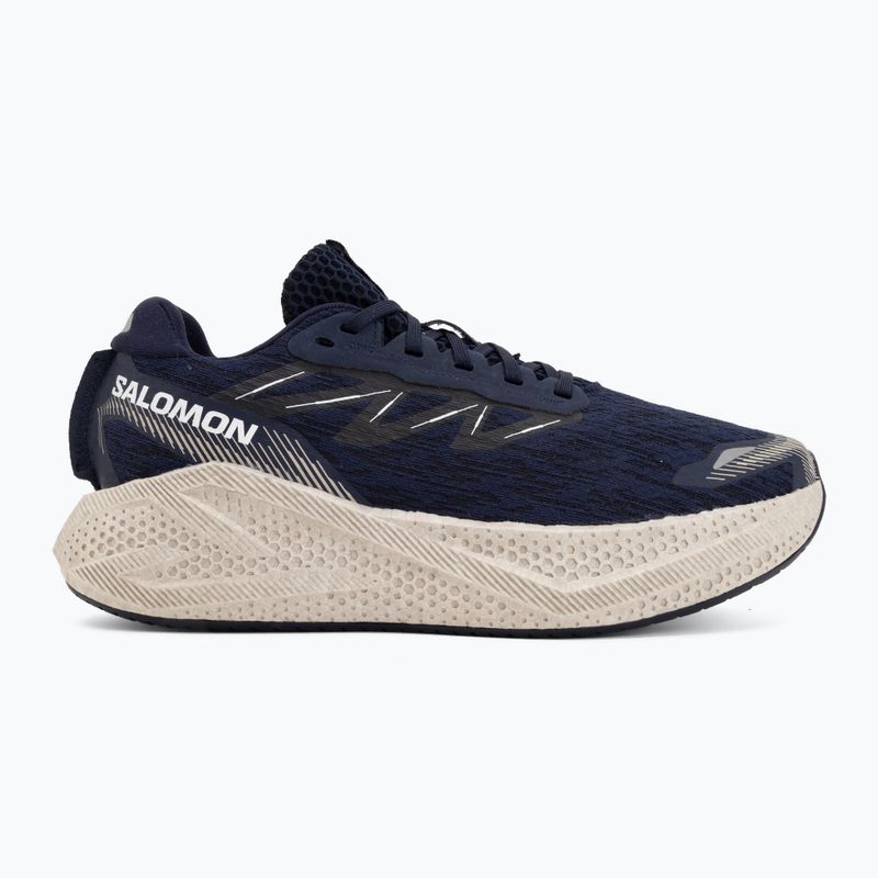 Men's running shoes Salomon Aero Glide 4 maritime blue/silver cloud 2
