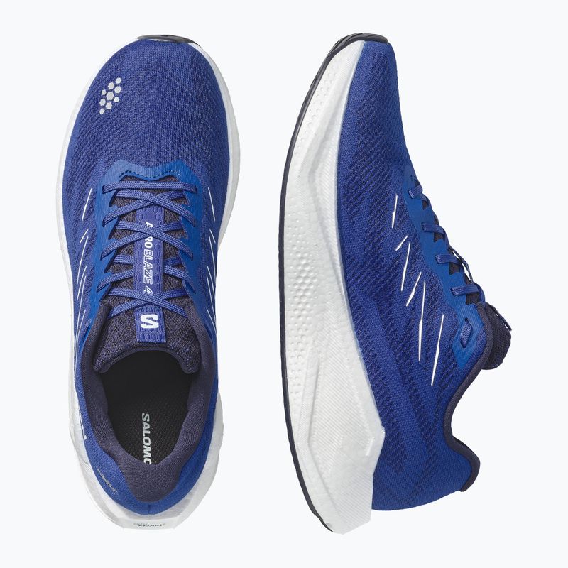Men's running shoes Salomon Aero Blaze 4 bluing/white 3