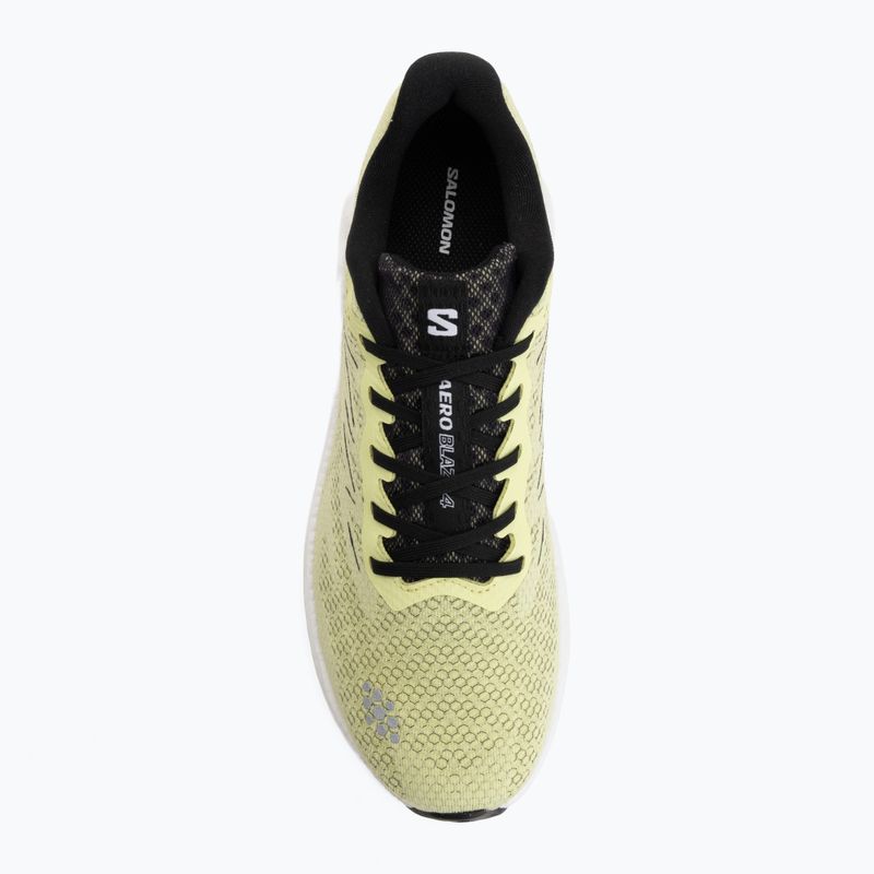 Men's running shoes Salomon Aero Blaze 4 sunny lime/white 5