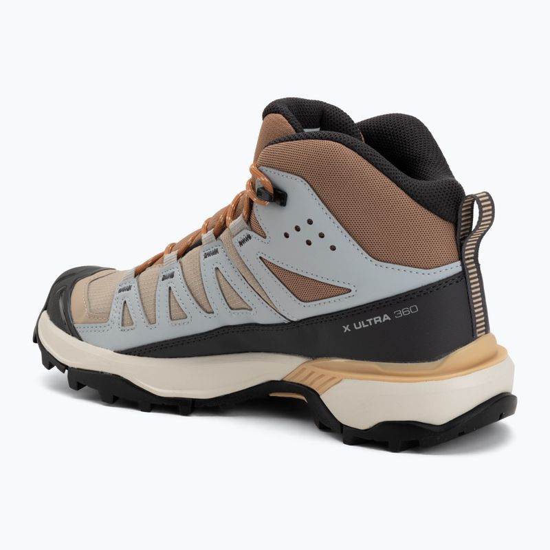 Women's trekking boots Salomon X Ultra 360 MID GTX oxford tan/pearl blue 3