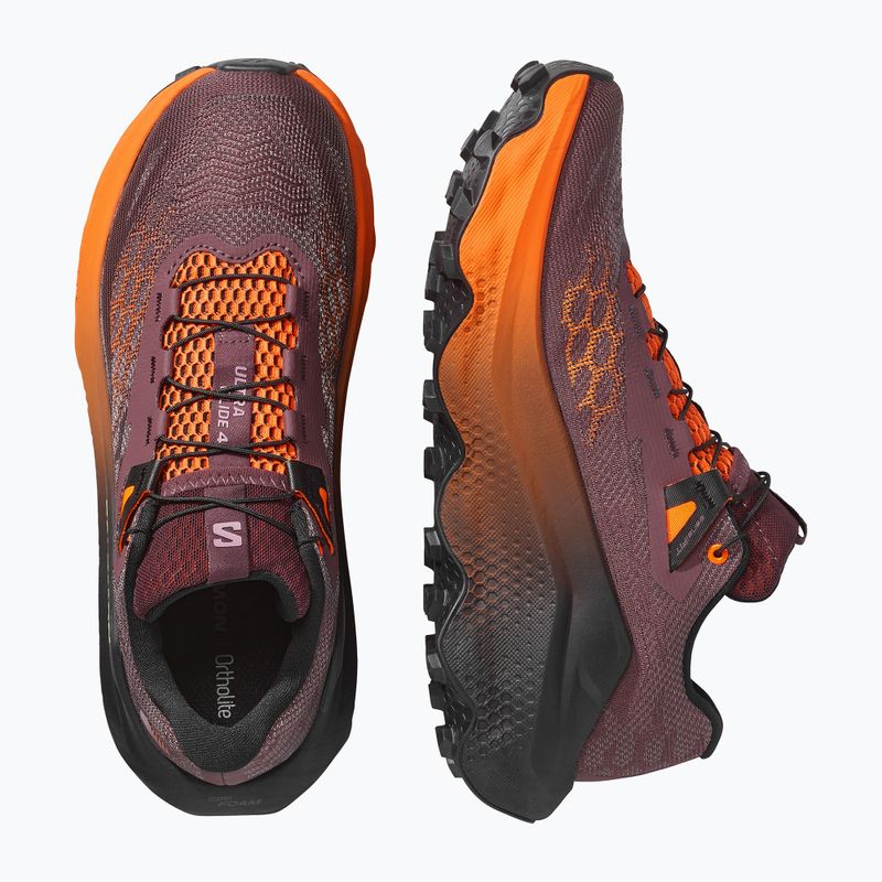 Women's running shoes Salomon Ultra Glide 4 huckleberry/black 3