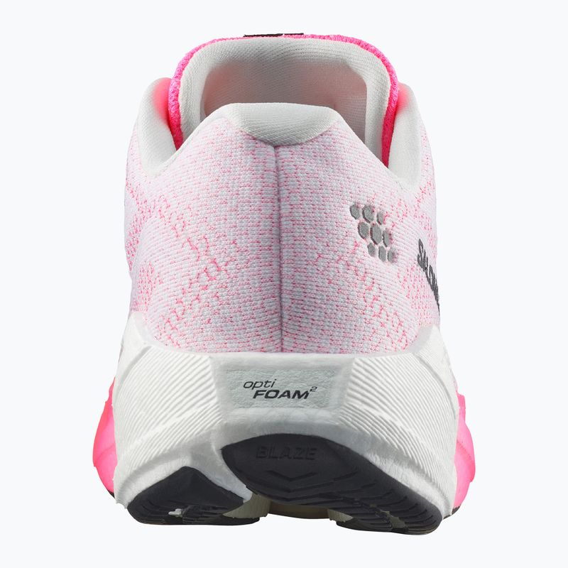 Women's running shoes Salomon Aero Blaze 4 white/knockout pink 2