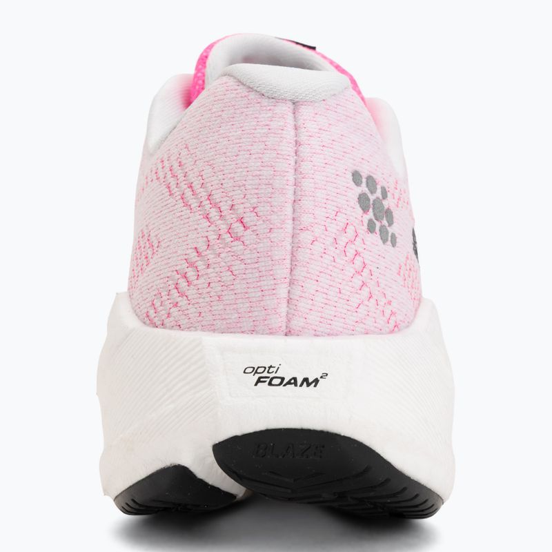 Women's running shoes Salomon Aero Blaze 4 white/knockout pink 6