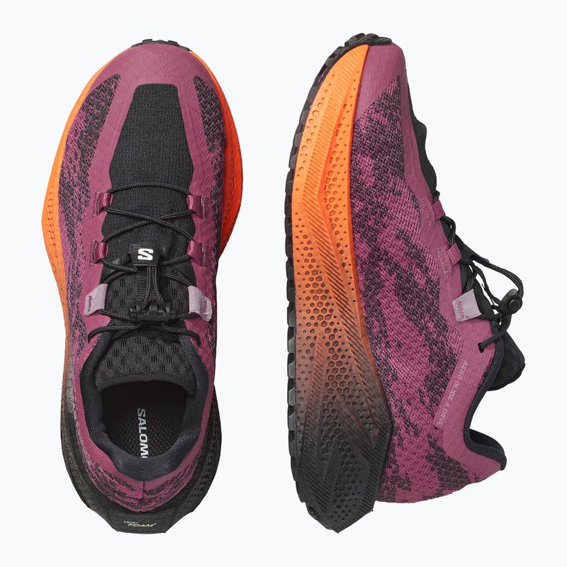 Women's running shoes Salomon Aero Glide 4 GRVL nocturne/black 3