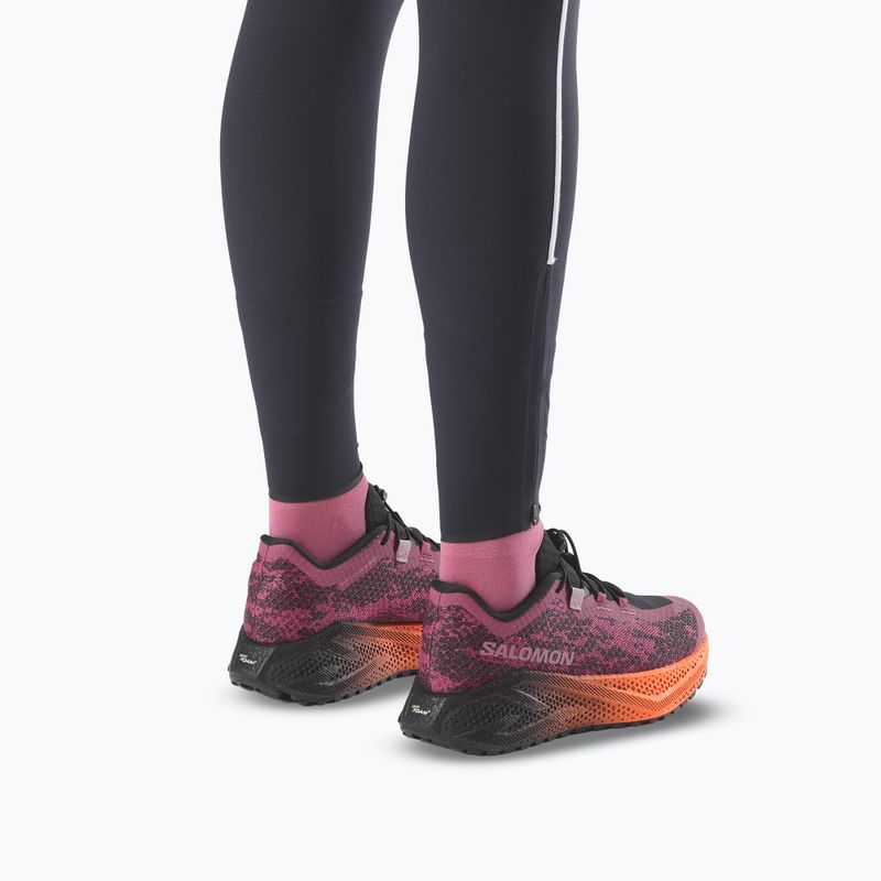 Women's running shoes Salomon Aero Glide 4 GRVL nocturne/black 5