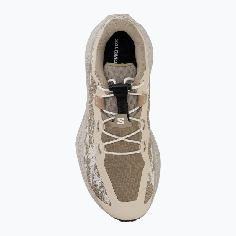 Women's running shoes Salomon Aero Glide 4 GRVL tapioca/desert tan 5