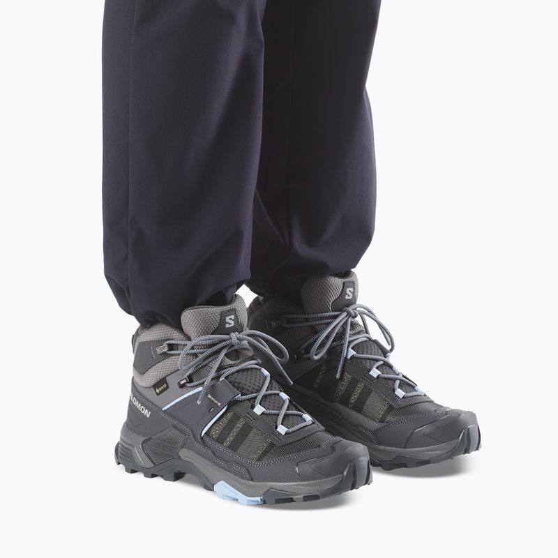 Women's trekking boots Salomon X Ultra 5 MID GTX asphalt/castlerock 5