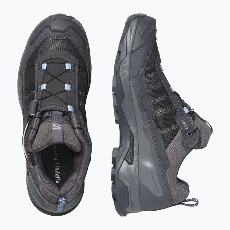 Women's trekking boots Salomon X Ultra 5 GTX asphalt/castlerock 3