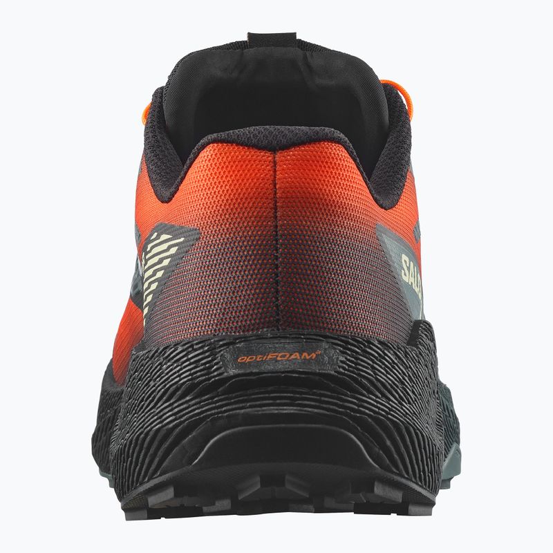 Men's running shoes Salomon Pulsar Quiver urban chic/shocking orange 2