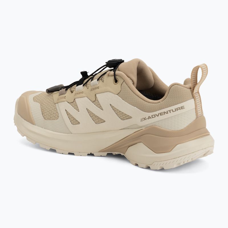 Women's trekking boots Salomon X-Adventure GTX Safari/Almond Milk/Desert 3