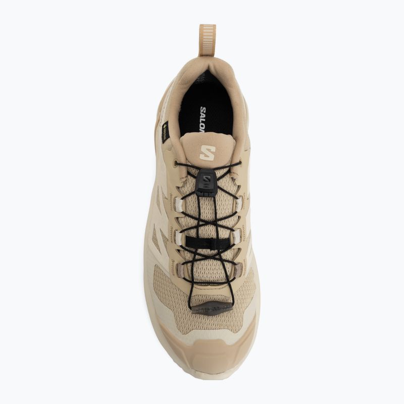 Women's trekking boots Salomon X-Adventure GTX Safari/Almond Milk/Desert 5